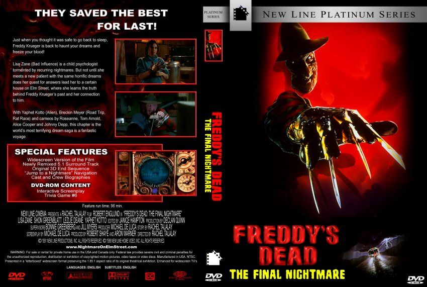 Nightmare on Elmstreet - 6 - freddy's dead