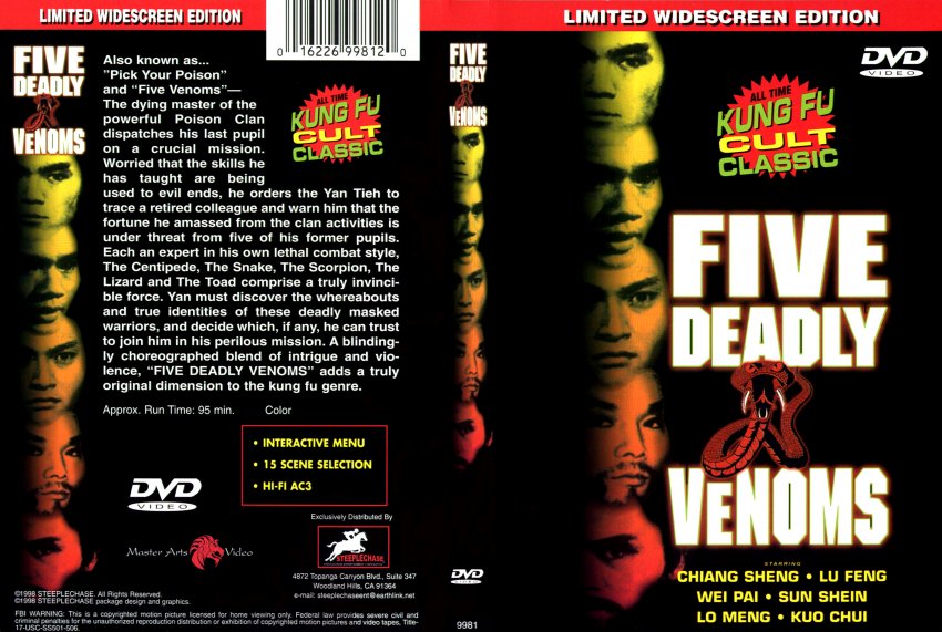 five deadly venoms