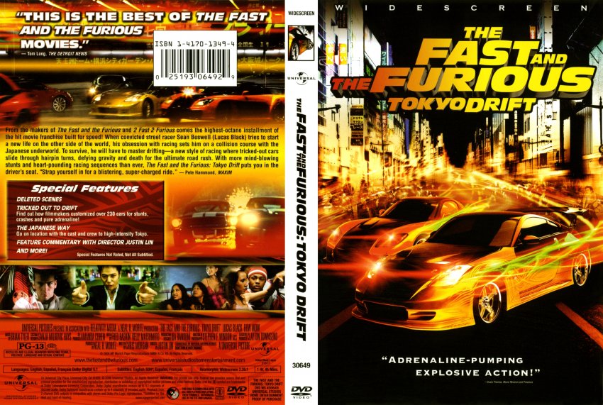 Fast And The Furious Tokyo Drift