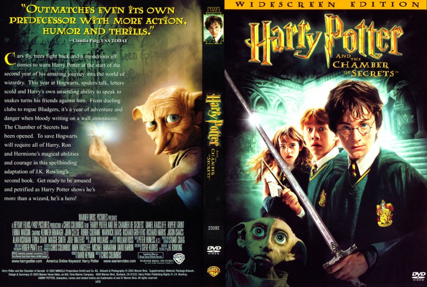 harry potter - chamber of secrets