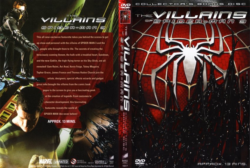 The Villains of Spider-Man 3