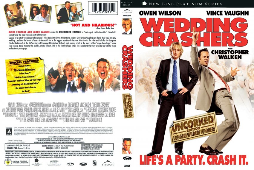Wedding Crashers Uncorked Edition R1