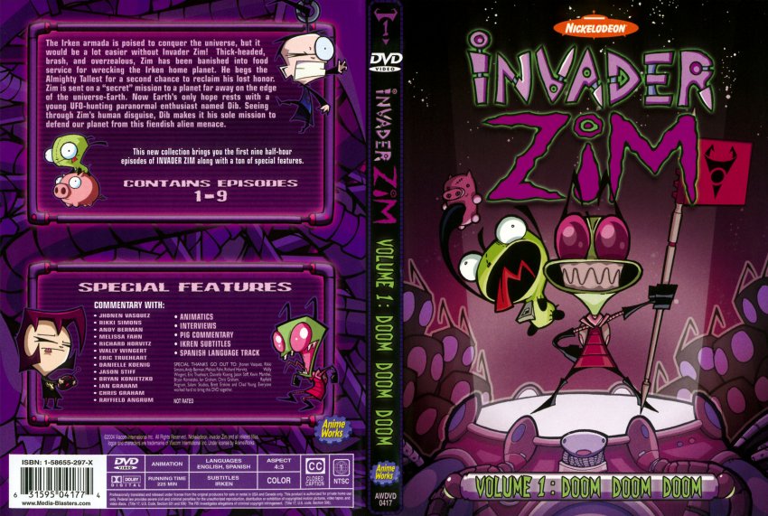 Invader Zim Vol 1