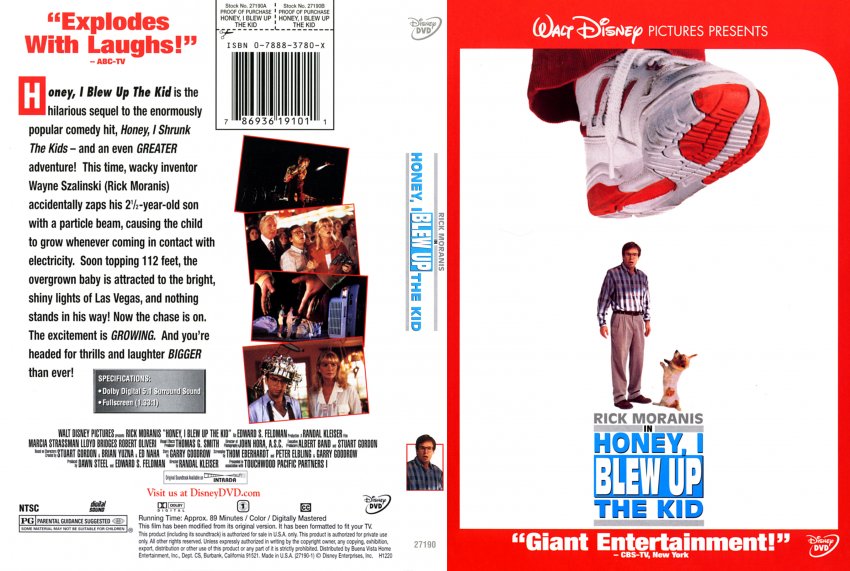 Honey, I Blew Up The Kid