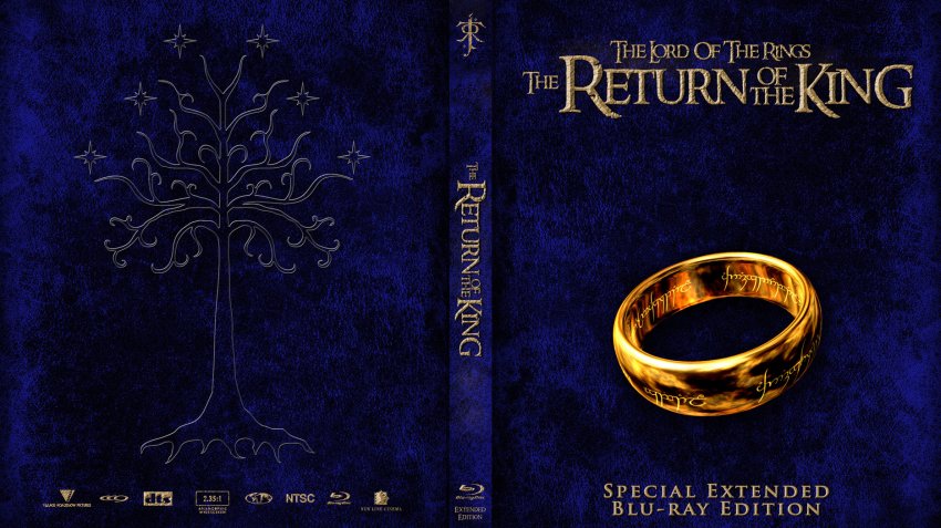 lord of the rings the return of the king dvd cover