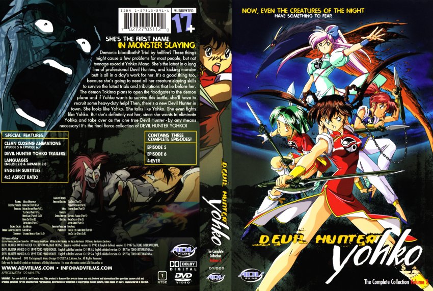 Devil Hunter Yohko Collection 2 R1 Scan