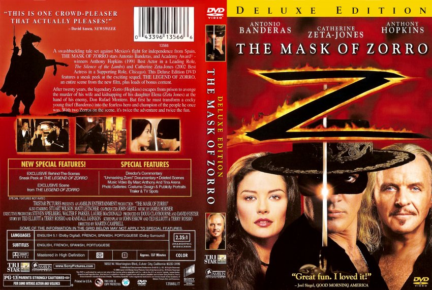 The Mask Of Zorro - Deluxe Edition
