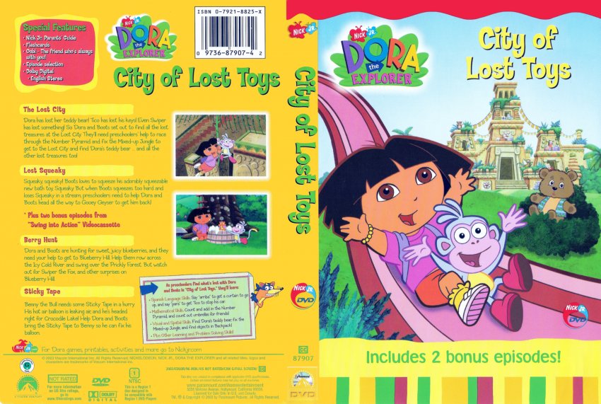 Dora The Explorer City Of Lost Toys.