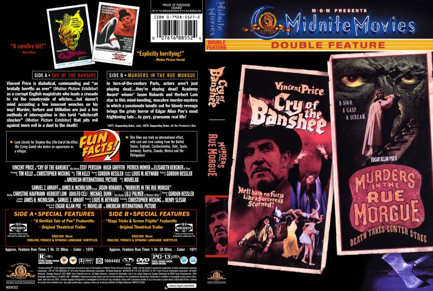 Cry of the Banshee - Murders in the Rue Morgue