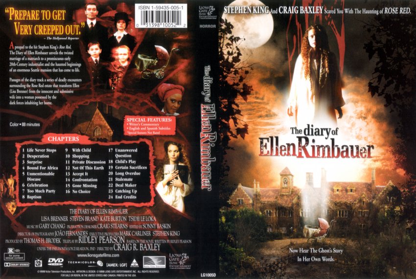 Diary of Ellen Rimbauer, The - scan