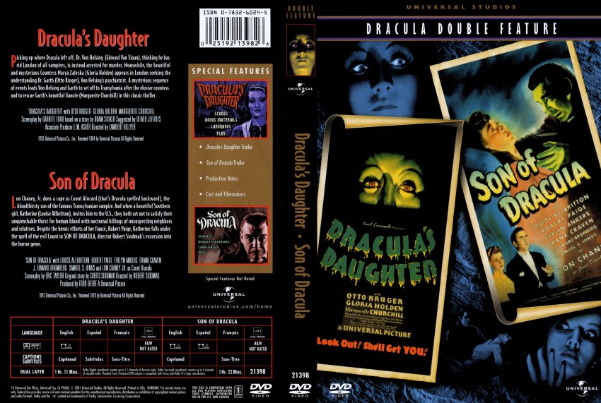Son of Dracula / Dracula's Daughter - scan