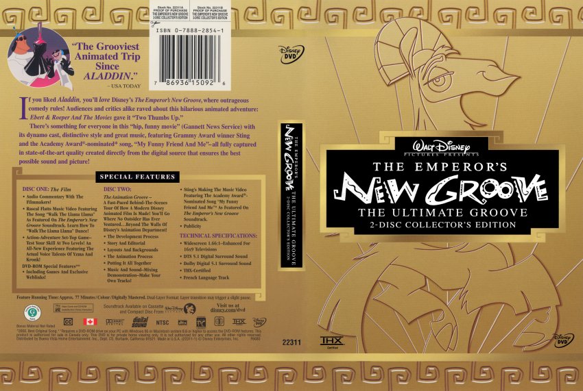 The Emperor's New Groove Ultimate Edition.