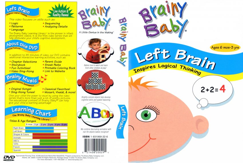 Brainy Baby - Left Brain