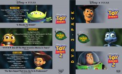 Toy Story 1, 2 & A bugs Life Tri-Pack