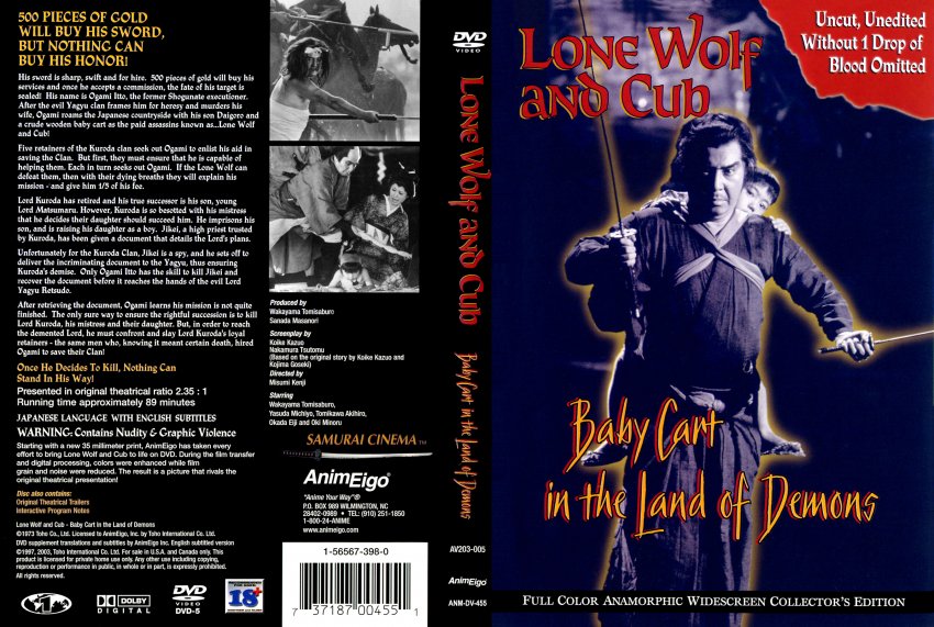 Lone Wolf and Cub: Baby Cart in the Land of Demons