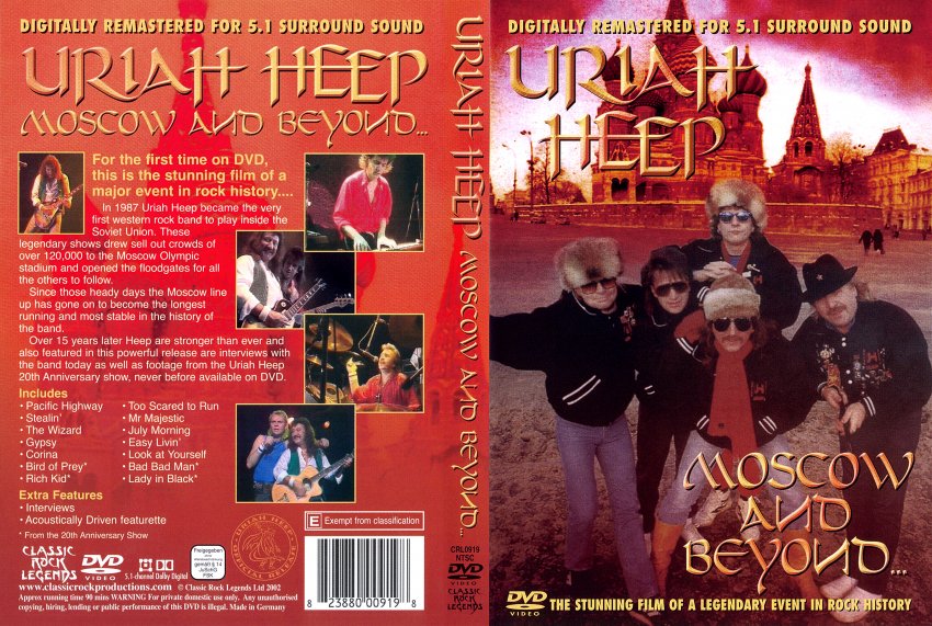 Uriah Heep - Moscow and Beyond