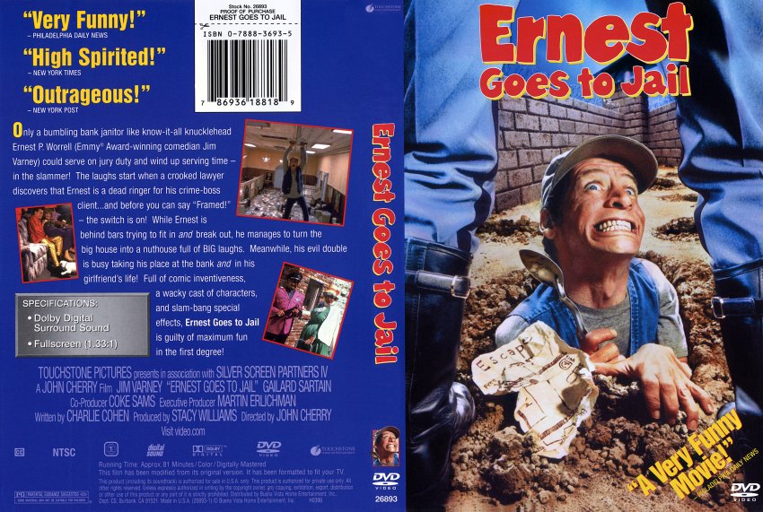 Ernest Goes To Jail