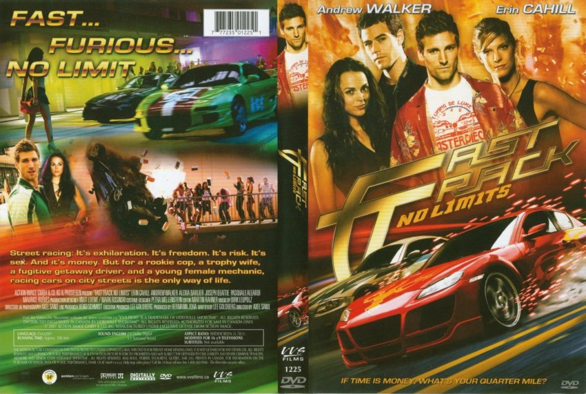 Fast Track: No limits- Movie DVD Scanned Covers - Fast Track No Limits R1 :...