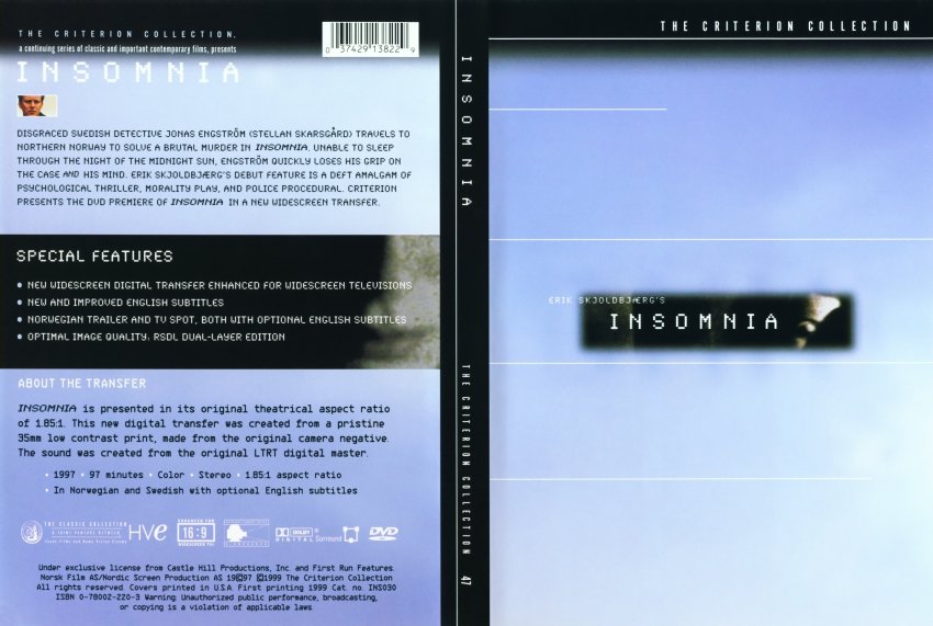 Insomnia - Criterion Collection