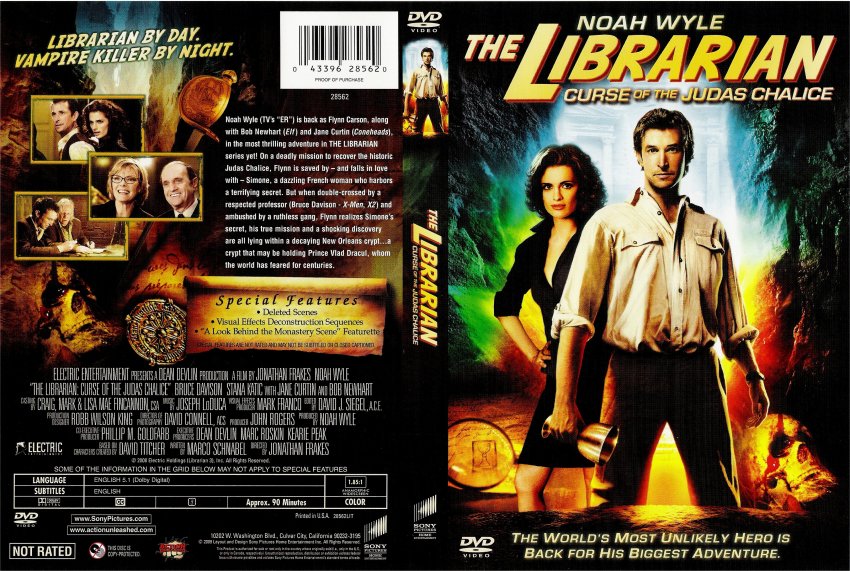Librarian - Curse of the Judas Chalice