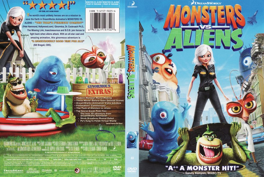 Monsters Vs Aliens