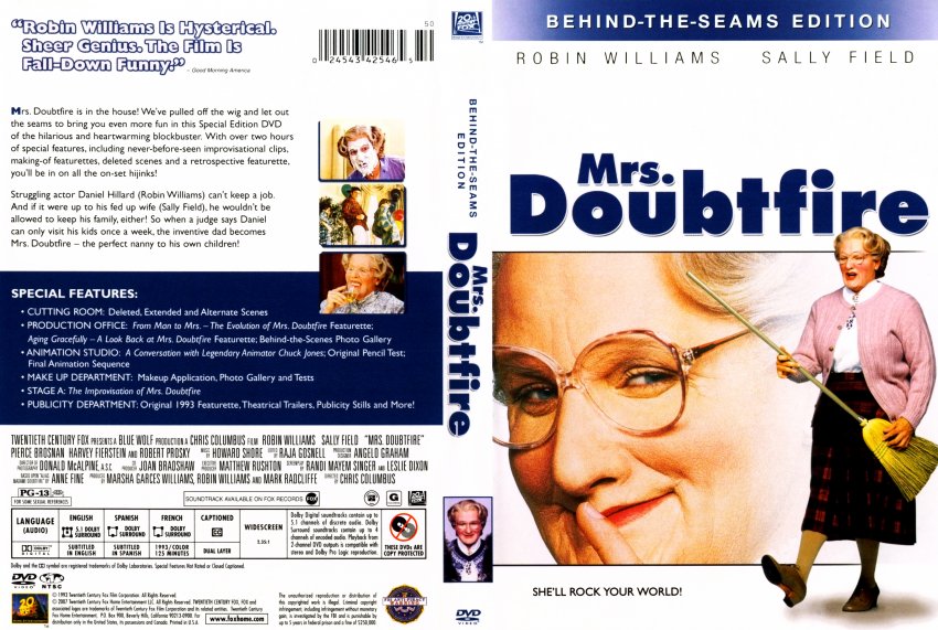 Mrs. Doubtfire (Behind-The -Seams Edition)