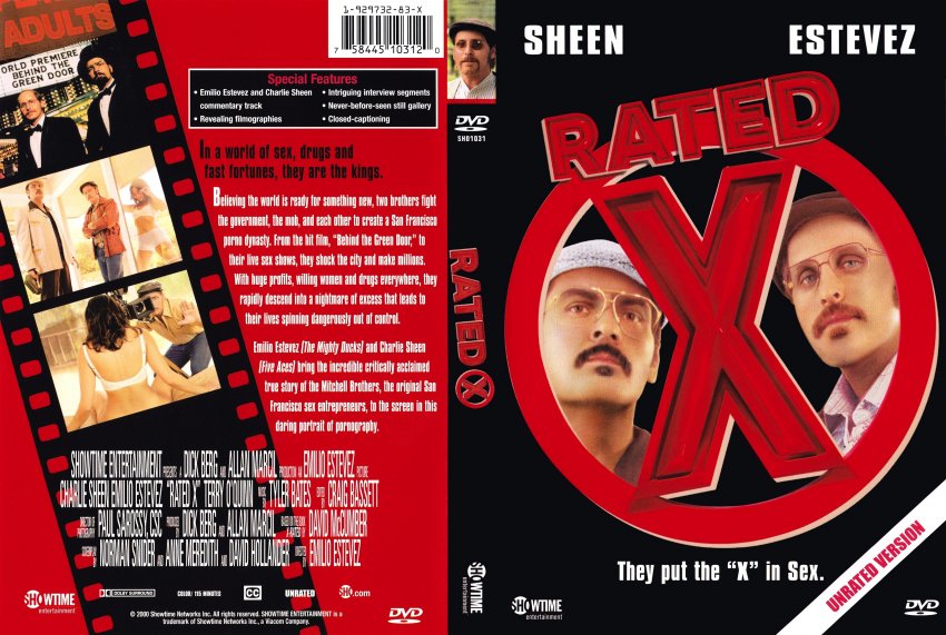 Rated X- Movie DVD Scanned Covers - Rated X - English f :: DVD Covers.