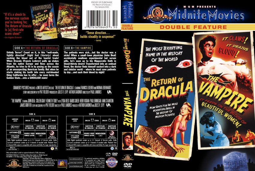 The Return of Dracula - The Vampire
