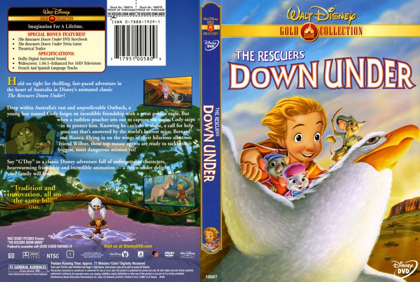 The Rescuers Down Under